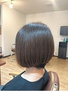 クラール ヘアー(Klar Hair) やさしめのくびれボブ