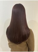 冬の暖色カラー レッドブラウン　r