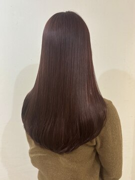 ミレバイジェニー (mirae by geny) 冬の暖色カラー レッドブラウン r