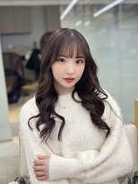 ソラ 広尾店(SORA)&nbsp;レイヤーカット/グレージュ/顔周りカット［広尾］