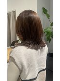 【ミディアムレイヤー】#ベージュカラー#レイヤースタイル