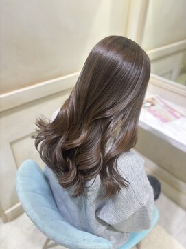 アソビ 表参道(ASOBI) オリーブベージュ/小顔/ワンレン/髪質改善/前髪