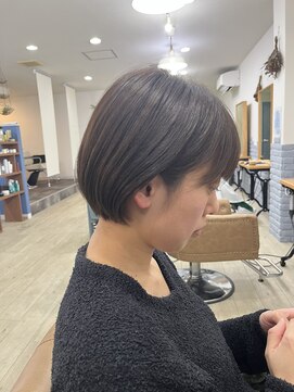 リープ(leap hair) ミニボブ