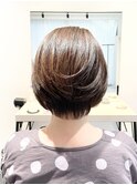 ショートカット/ショートボブ/大人ショート/ひし形ショート