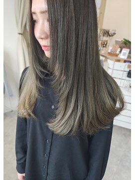 トパーズ(topaz) グラデーションカラー＋レイヤーカット