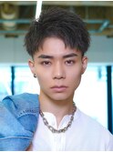 爽やかアップバングショート