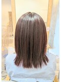 小林/ミディアムレイヤー/エイジング毛/縮毛矯正/40代