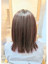 ヘアサロン アンフェール(Hair Salon Amfaire) 小林/ミディアムレイヤー/エイジング毛/縮毛矯正/40代