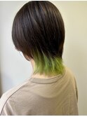インナーカラー×ウルフ