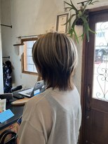 ディディ イック(didi ic)&nbsp;：ウルフカット×アンブレラカラー