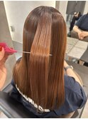 美髪ストレート