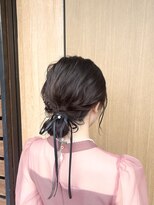 ニュートラル ヘアーアンドビューティー(NEUTRAL hair&beauty)&nbsp;ゆるふわシニヨン