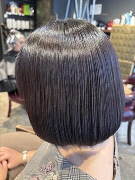 インス(ensue) ◎美髪改善！髪質改善ストレートボブで小顔見せ20代30代