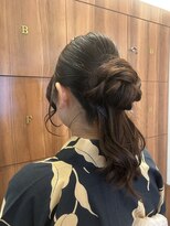 ファーレンピュア(FAHREN PURE)&nbsp;浴衣ヘア/くらげヘア