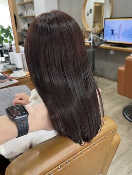 メアリー バイ メリー(marry by merry) 【立町メアリーバイメリー】☆髪質改善カラー×ピンクブラウン☆