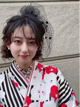 【時間外も受付OK☆】卒業式の袴着付け&ヘアセット♪特別なイベントはプロの技で可愛く変身！