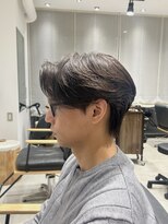 ビューバイネオリーブ 用賀店(Beau'r by neolive) フェザーパーマ刈り上げセンターパート波巻きツイストスパイラル