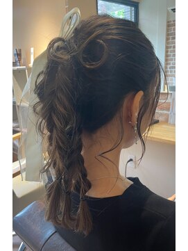 【お呼ばれヘア】ヘアセット