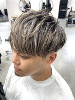 キラ 渋谷(KILLA) メンズハイライト/ブリーチダブルカラー/白髪ぼかしハイライト