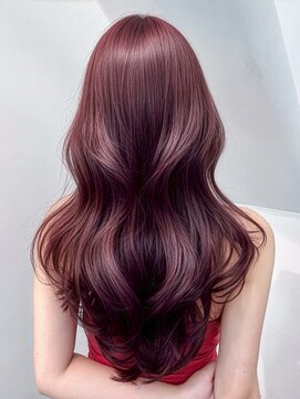 アイティーバイアルバム 八王子店(IT by ALBUM) 顔周りレイヤー韓国ヘアロングウルフカット_ba573451