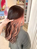 ボックスミコ(Box mico.)&nbsp;ブラウンと相性抜群☆インナーピンクカラー