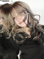 クペウヘイヴン(cope'u HAVEN)&nbsp;原宿/ウルフカット レイヤー デザインカラー ルーツカラー