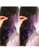 モーメント(Moment) インナーカラー/ラベンダーカラー/寒色カラー/ブリーチ