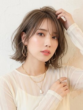 アールイーノウン 阿倍野区昭和町店(re; nown) 大人可愛いくびれ外ハネボブ20代30代40代50代