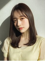 ロディーナ 大口 新子安(rodina)&nbsp;ミルクティーブロンド/ダークブルー/デジタルパーマ/大口新子安