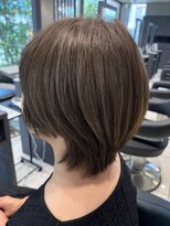アース 南福島店(HAIR&MAKE EARTH)&nbsp;白髪をしっかり染めないぼかしカラー×シルバーグレージュ