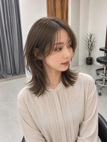 ヘアリゾート粋 トゥジュ 池袋東口店(tujuh) 大人レイヤー/ハッシュカット/透明感カラー