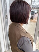 ソア(soa.) 切りっぱなしボブ