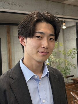 ローム 北花田店(Rome) メンズビジネスリクルート毛流れショートアップバング