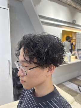 ルースト 京都河原町店(ROOST) 波巻きツイストスパイラル/リバースセンターパート/河原町