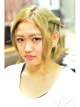 ナナナ パレナ 大津膳所店(nanana parena) 簡単☆編みこみスタイル【nananaparena】