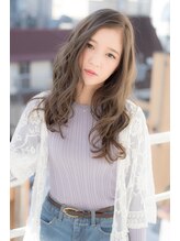 ハラル(Halal)&nbsp;外国人風グレージュ☆ロングスタイル