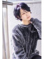 アマンドール(Aman D'or)&nbsp;ジェンダーレスショート×フォグバイオレット