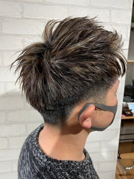 ビス ヘア アンド ビューティー 西新井店(Vis Hair＆Beauty) ワイルドツーブロック/スパイキー/刈り上げショート/西新井