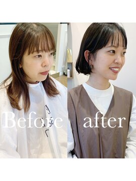 ビューオオサカ(VIEW OSAKA) 大人気ボブの魅力!イヤリングカラー!担当ナギサ