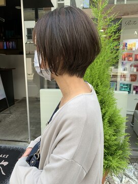 ヘアーアンドメイク シーク 八王子(HAIR&MAKE SeeK) 顔周り長めショート
