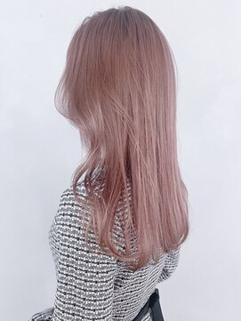 アイティー バイ アルバム 浦和店(IT by ALBUM) ピンクパール_マロンベージュAラインボブかきあげロングba318582