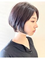 ラシェンテ みのおキューズモール(La Sente) グラデーションボブ