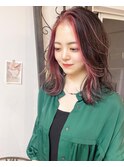韓国風ピンクフェイスフレーミング