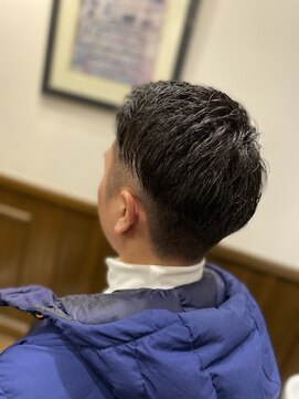 ヒロギンザバーバーショップ 神楽坂店(HIRO GINZA BARBER SHOP) ツーブロックショート
