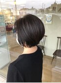 前下がりボブ