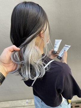 シアン(CYAN) #透明感#インナー#white#color#blue#Black