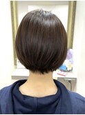 【美しいつや髪へ、つや髪度★★★★★】丸みショート