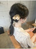 ゆるっとタイトポニー
