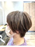 G 白髪ぼかしハイライト
