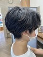 キッカ 勝田台店(CHICCA)&nbsp;ネープのしまったショートヘア